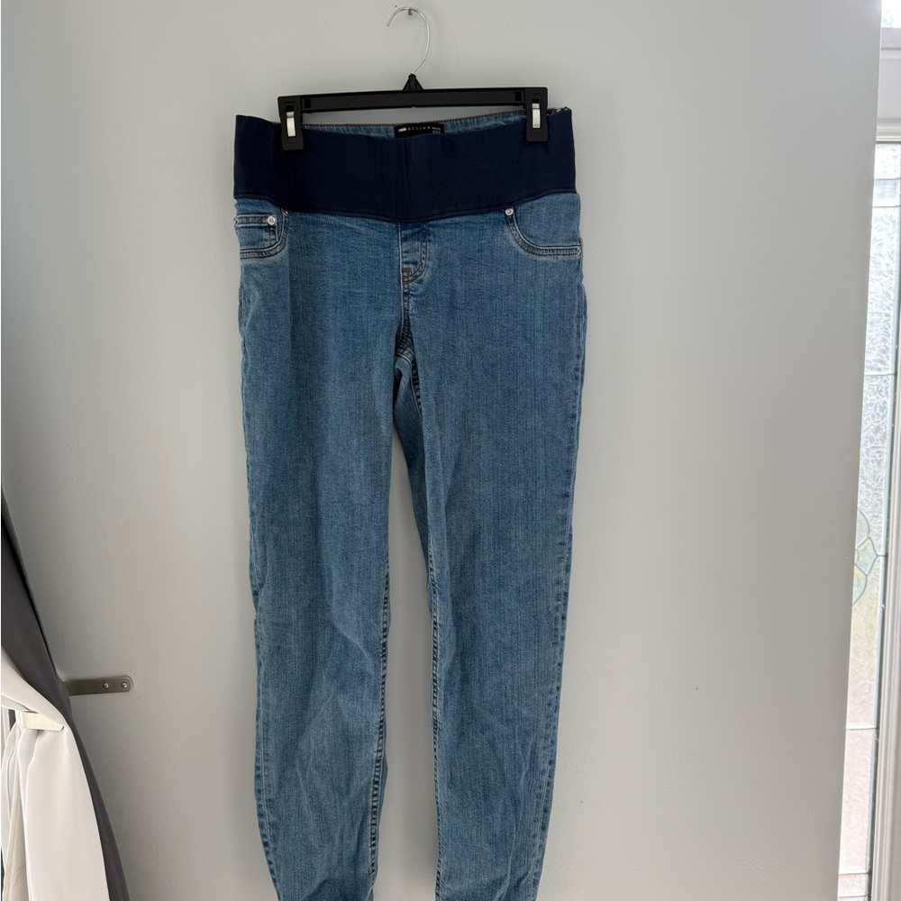 Stylish Blue Maternity Jeans
